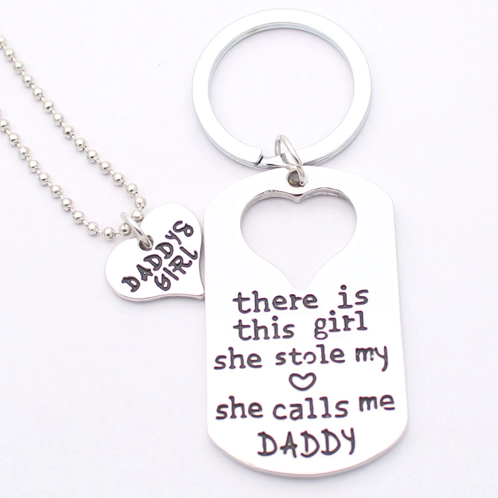 New Arrive Fathers Day Jewelry Theres This Girl She Stole