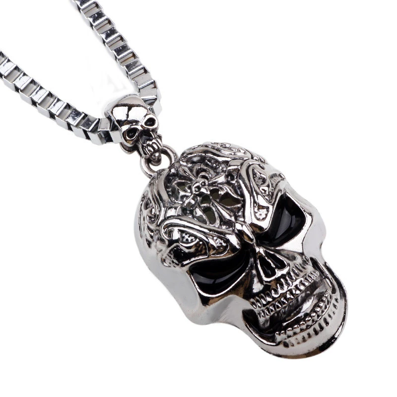 Skull Pendant Necklace Men's Pendant Jewelry