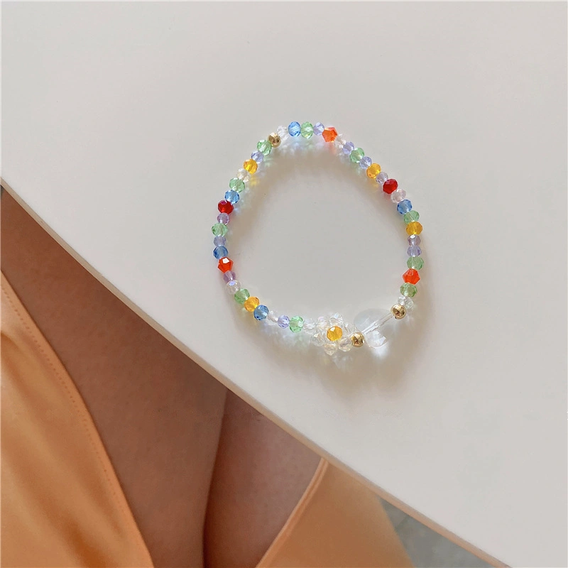 Girly Transparent Candy Bracelet, Shell Flower Love