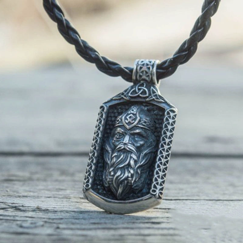 Old Man Head Pendant