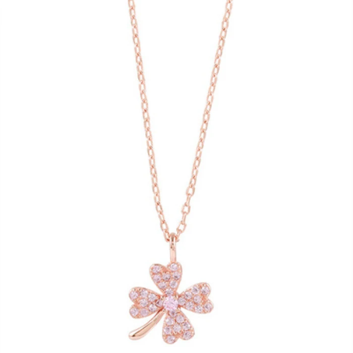 Simple And Fashionable Niche Design, Light Luxury Net Red Four-Leaf Clover Clavicle Chain