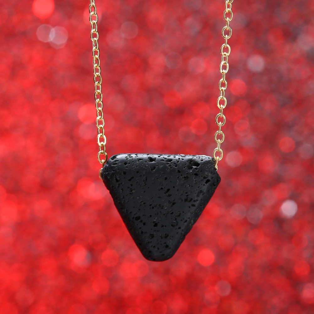 Natural Lava Volcanic Stone Necklace