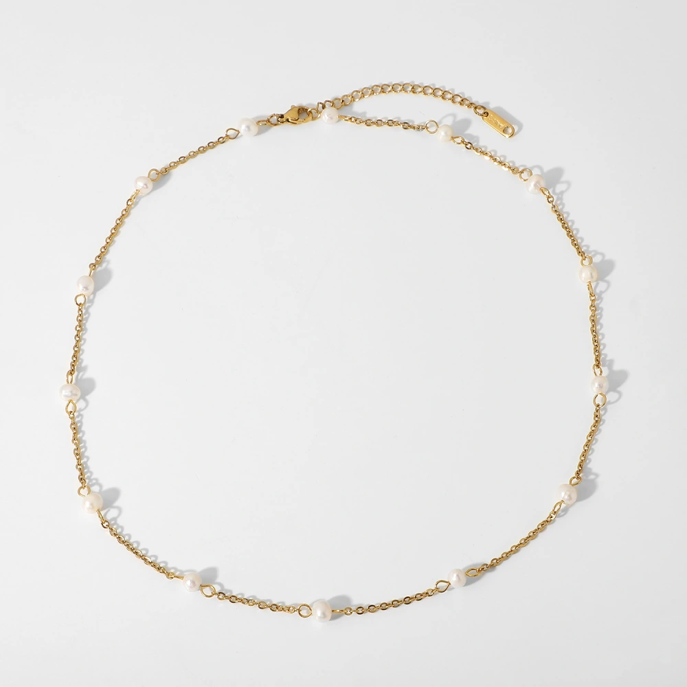 Natural Freshwater Pearl Necklace