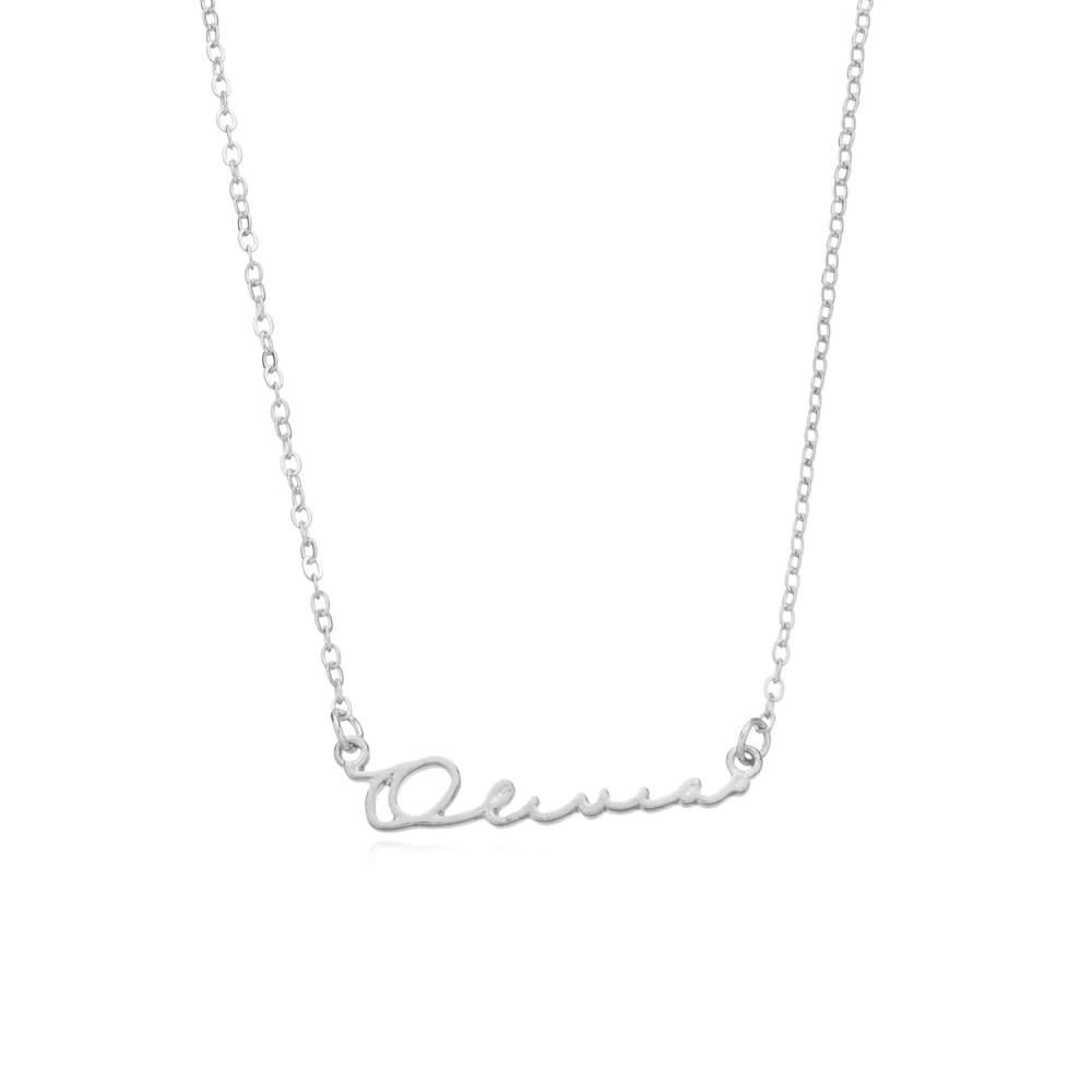 English Alphabet Accessories Necklace Female Punk Retro Trend Necklace Simple Necklace