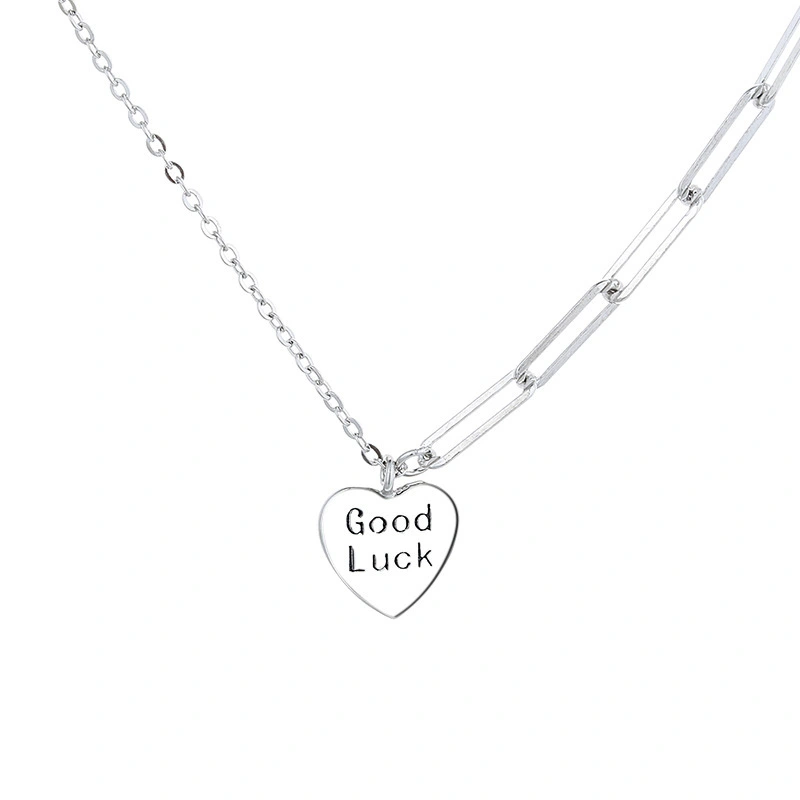 S925 Sterling Silver Lucky Love Necklace