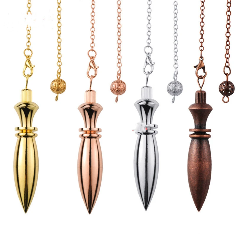 Copper Conical Scepter Gravity Concentrated Pendulum Pendant