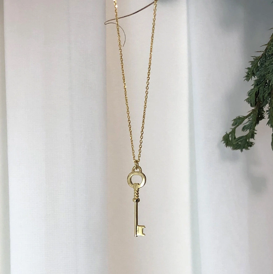 Sterling Silver Key Necklace Design Necklace Necklace