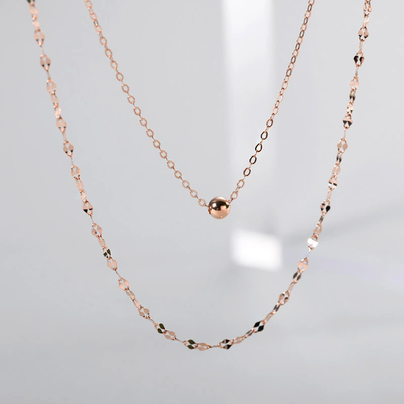 Simple Net Celebrity Niche Design Sense Clavicle Chain