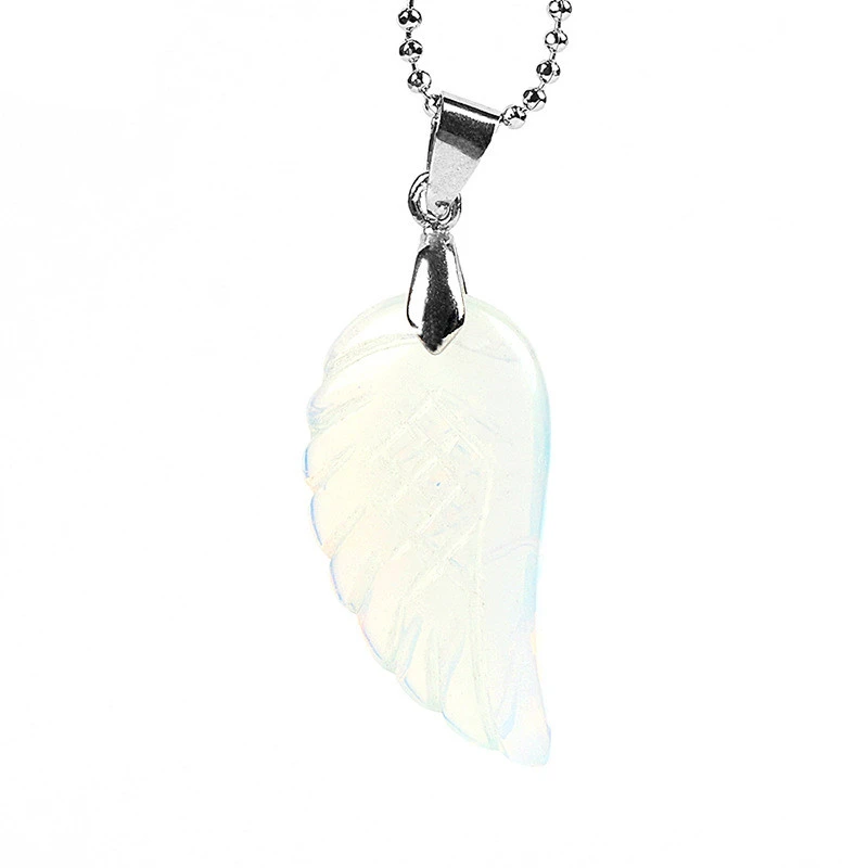 Necklace Angel Wings Men's And Women's Reiki Jewelry