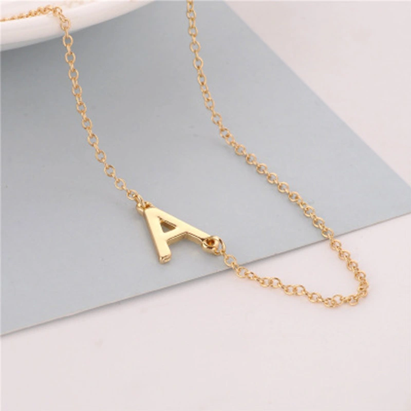 Necklace Stainless Steel Oblique Chain European And American Clavicle Chain