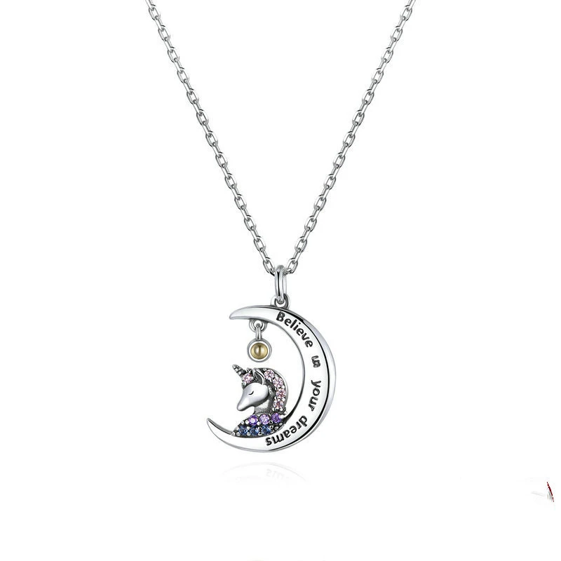 S925 Sterling Silver Moonlight Necklace