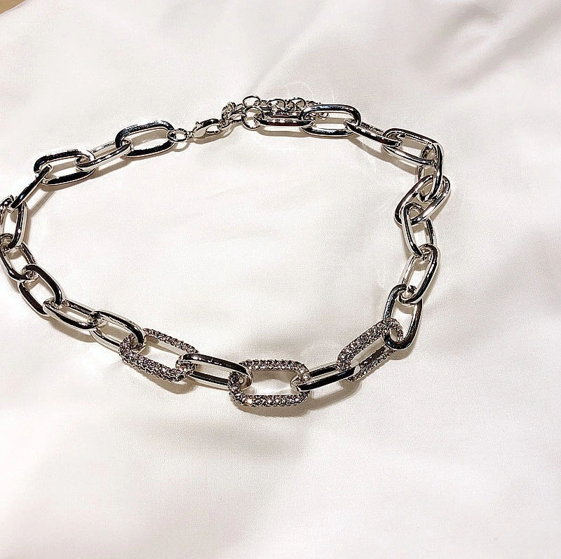 Same Style Chain Iron Chain Clavicle Chain