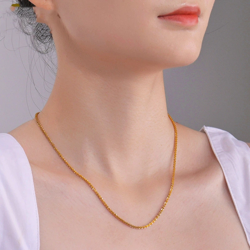 Simple And Versatile Woven Chain Couple Style Temperament Niche Design Accessories