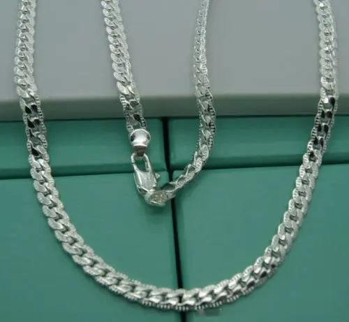 Side Side Necklace 925 Silver Plated