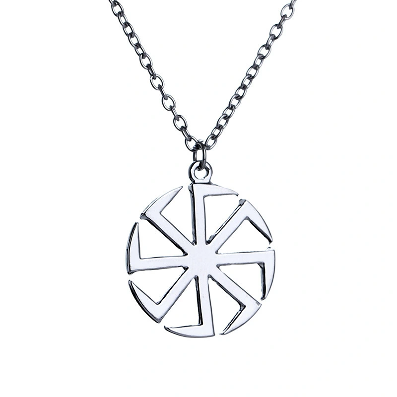 European And American Amulet Sun Pendant Necklace