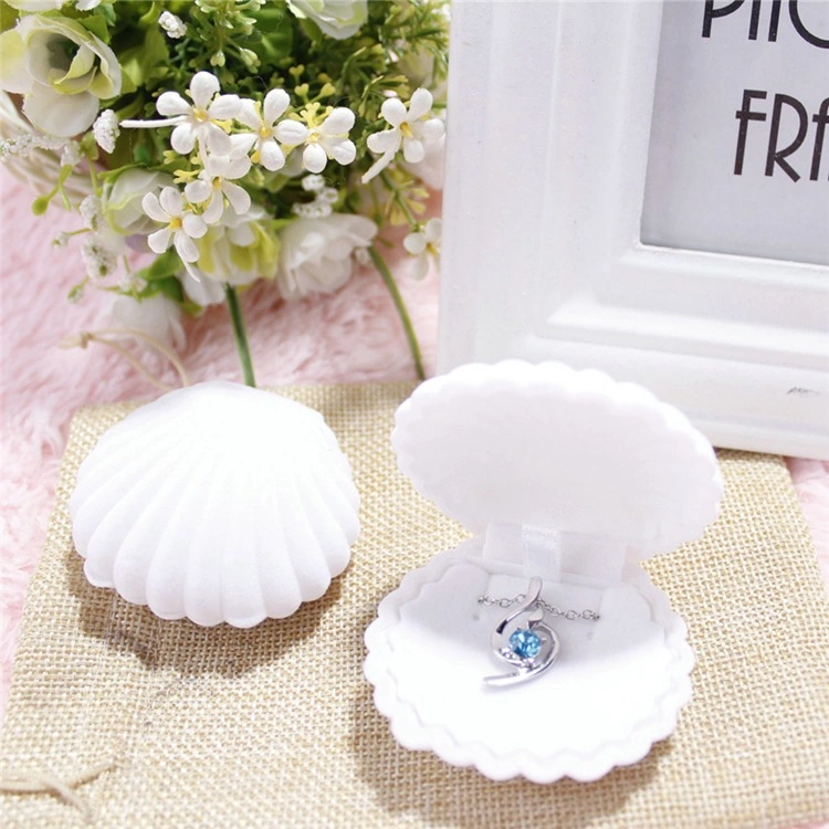 Earrings  Cute Personality Universal Shell Jewelry Box