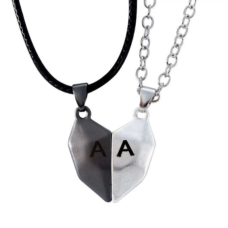 Love Necklace Wishing Stone Couple Pendant