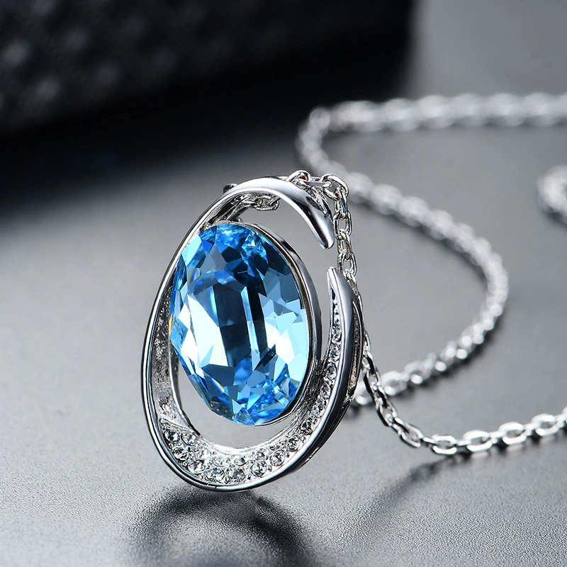 Necklace Earrings And Ring Three-piece Set