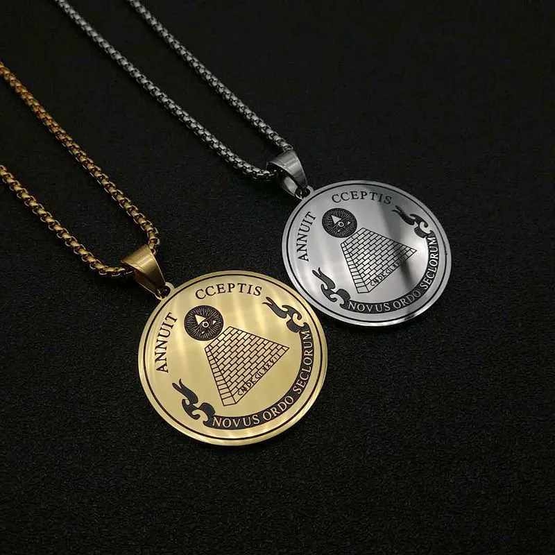 Titanium Steel Color Preserving Vacuum Pendant Necklace