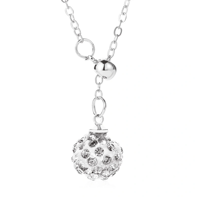 Temperament Crystal Pendant Clavicle Chain