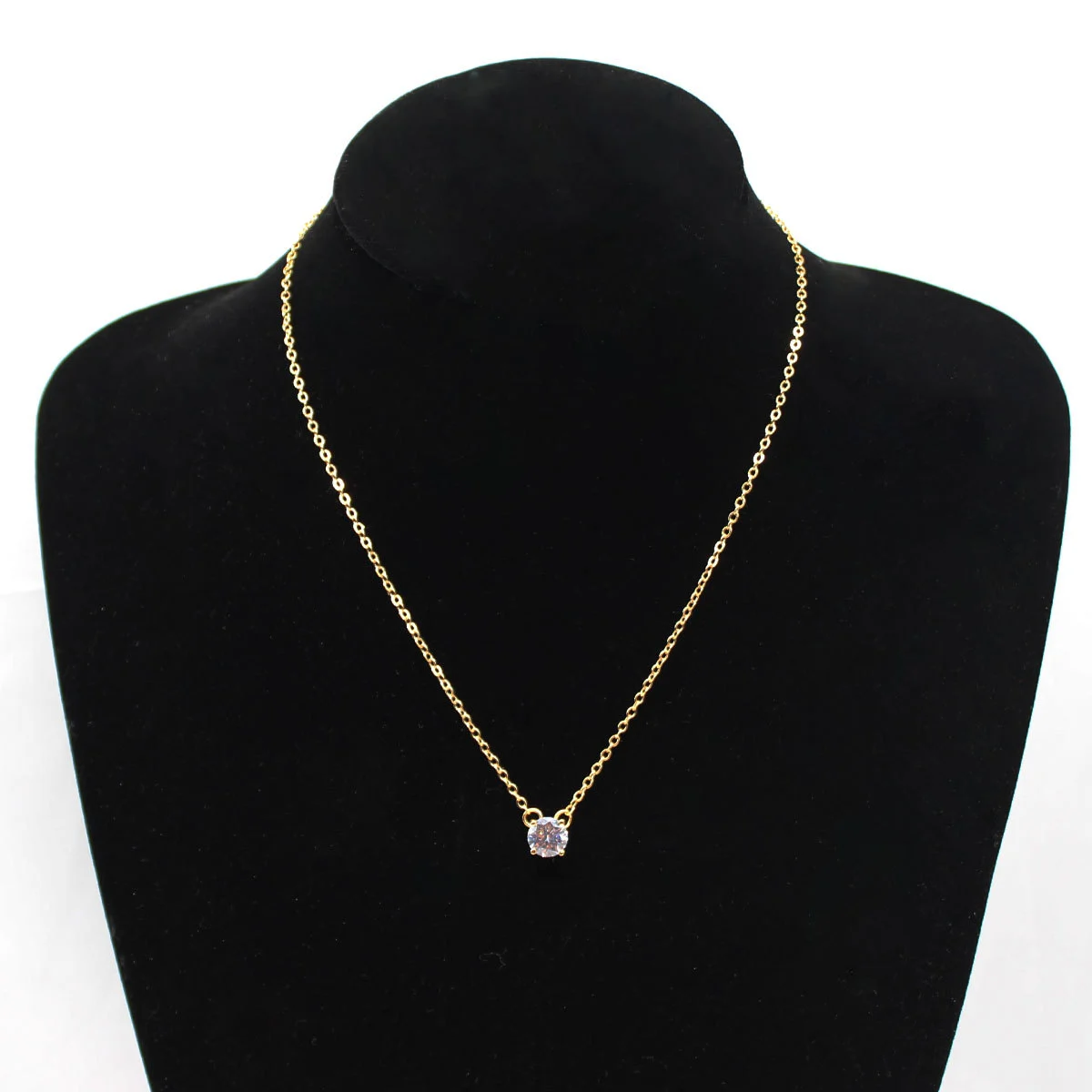 Ladies Fashion Accessories Trend All Match Zircon Clavicle Chain