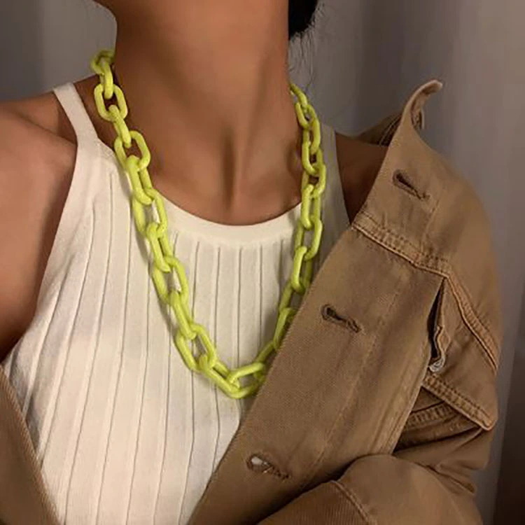 Punk Hip-hop Clavicle Chain Necklace Personality