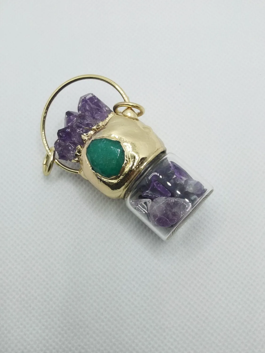 Design Perfume Bottle Oil Bottle Aromatherapy Pendant