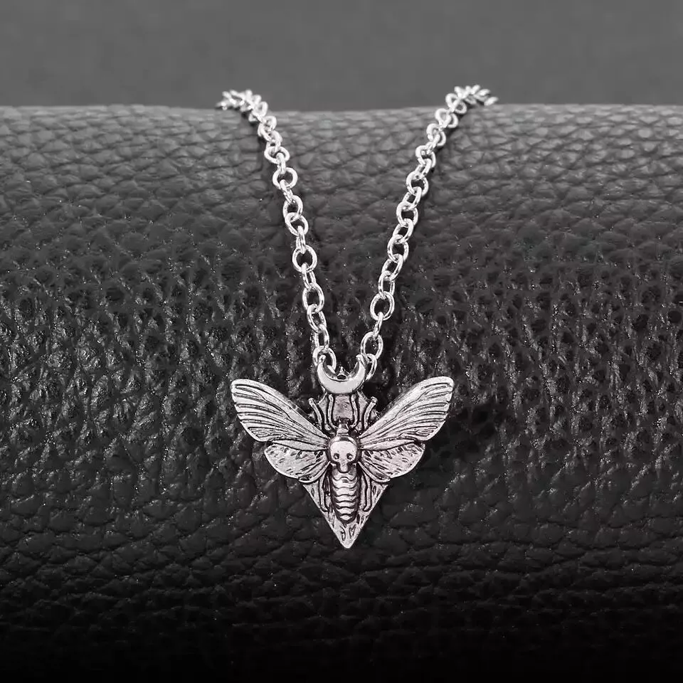 Vintage Metal Angel Insect Clavicle Chain