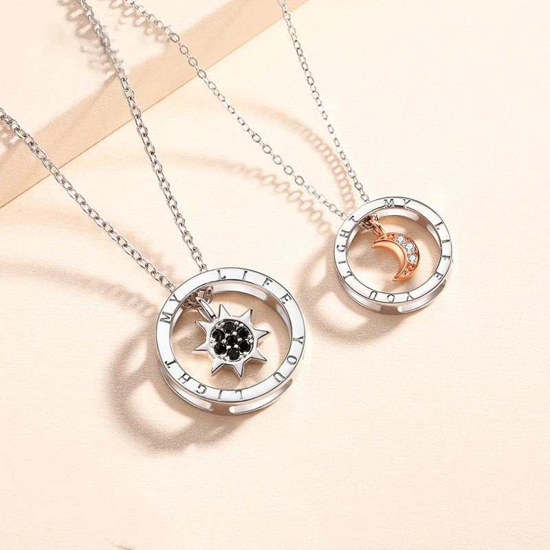 Men's And Women's Light Luxury Niche Couple Necklace