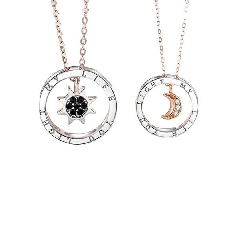 Men's And Women's Light Luxury Niche Couple Necklace