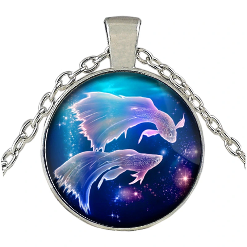 Twelve constellation necklace