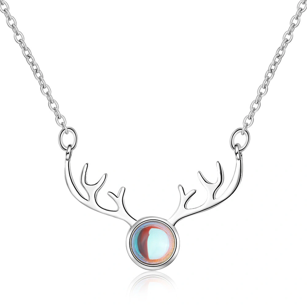 Antler necklace sweet temperament