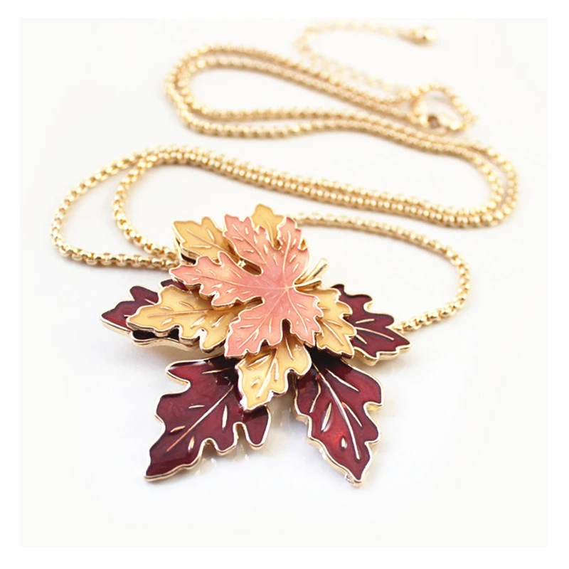 Maple Leaf Necklace