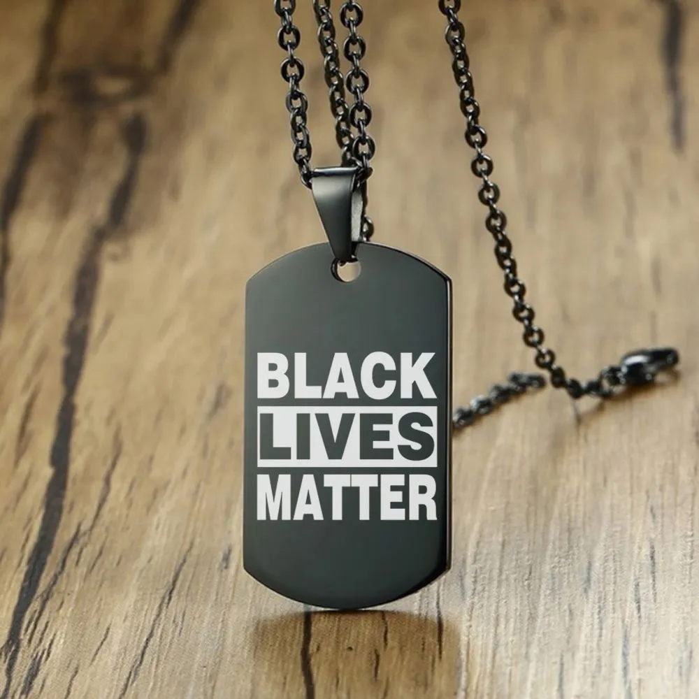 Black Army Brand Stainless Steel Necklace