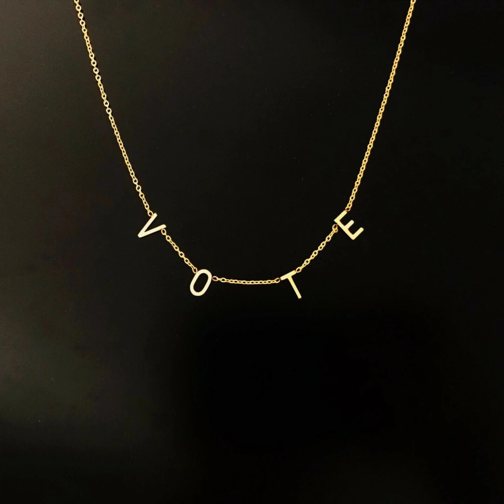 vote necklace