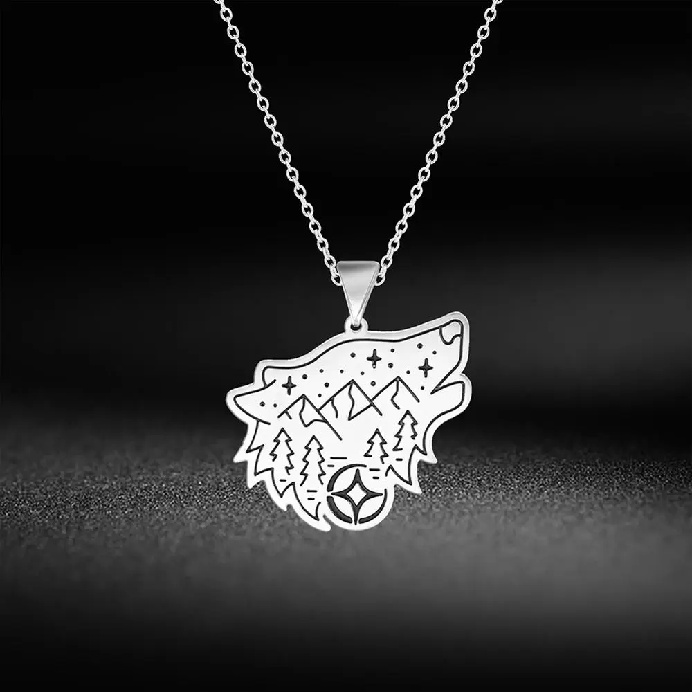 Cartoon animal leopard family affection necklace