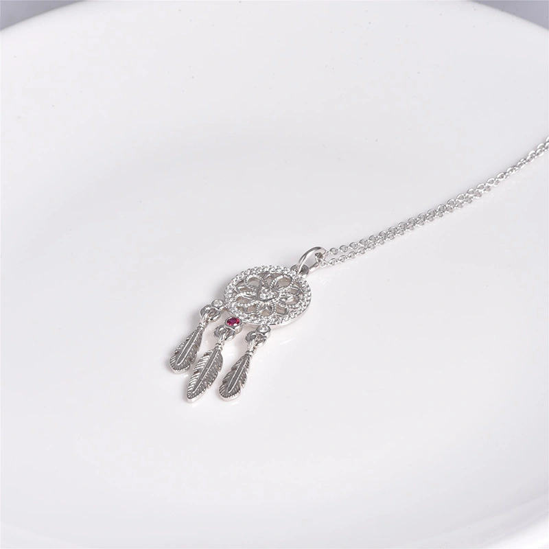 Diamond Dream Catcher Necklace