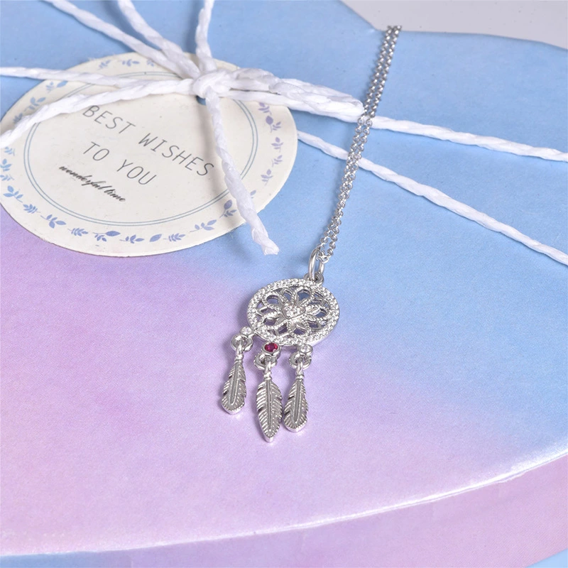 Diamond Dream Catcher Necklace