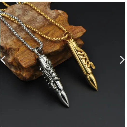 Personalized Scorpion Prince Warhead Necklace