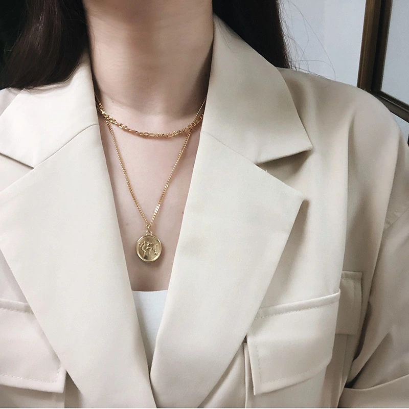 Planet Figaro Earth Double Necklace Set