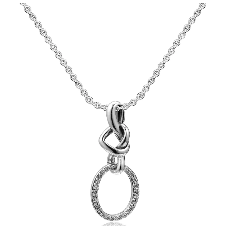 Ocean Heart Clavicle Chain Fashion Pendant