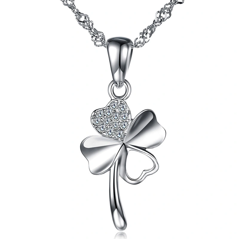 Four leaf clover pendant