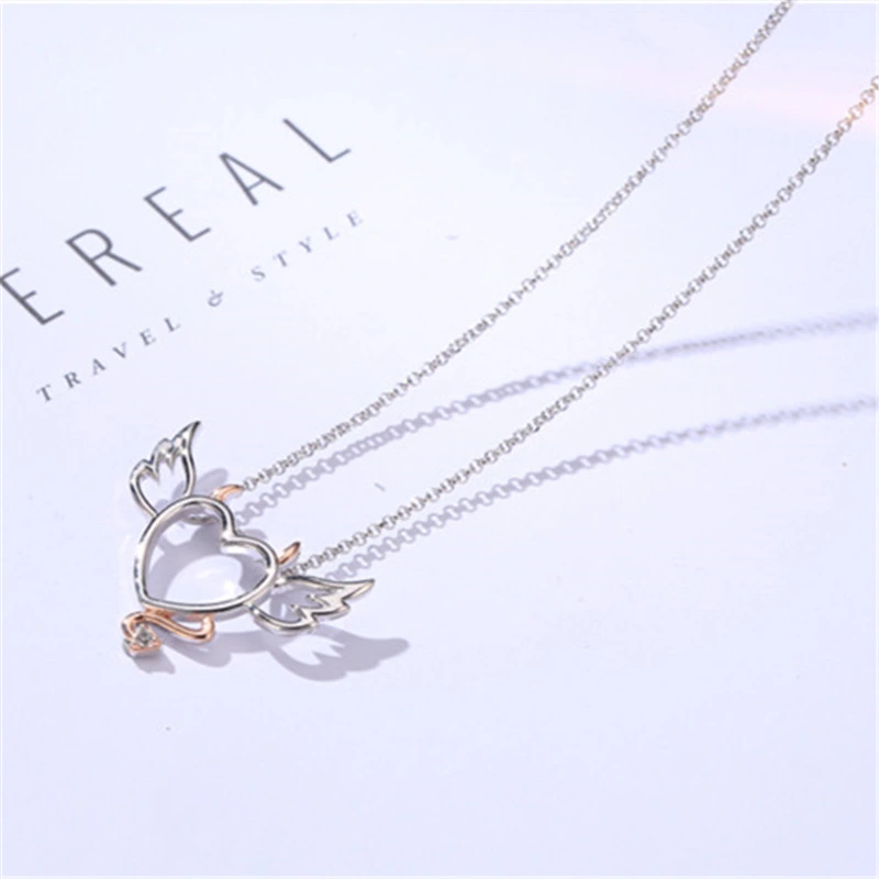 Demon Angel Pendant Necklace
