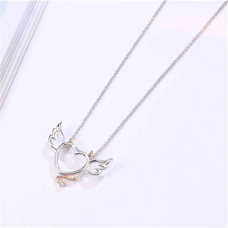 Demon Angel Pendant Necklace