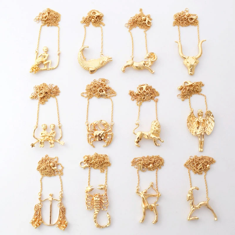 Twelve Constellation Series Necklace