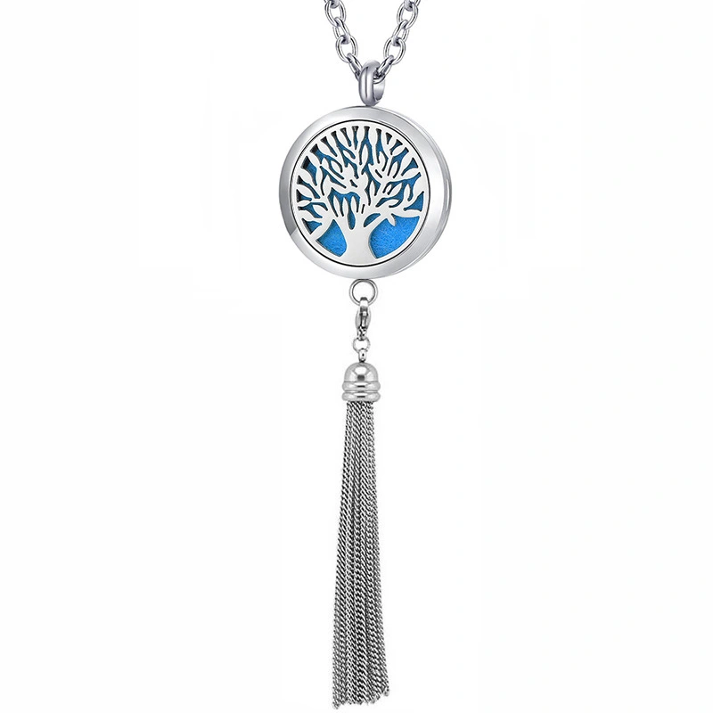 Stainless steel tassel pendant