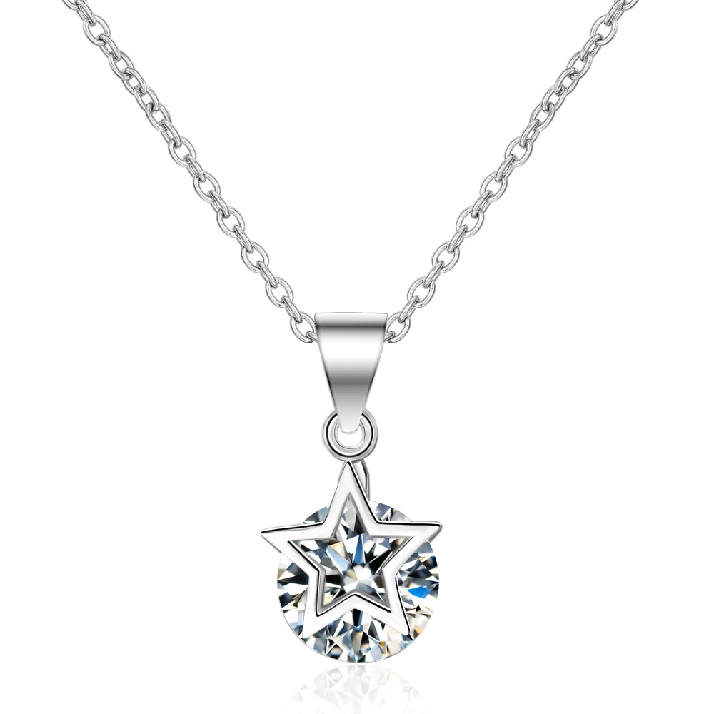 Mini five-pointed star clavicle chain