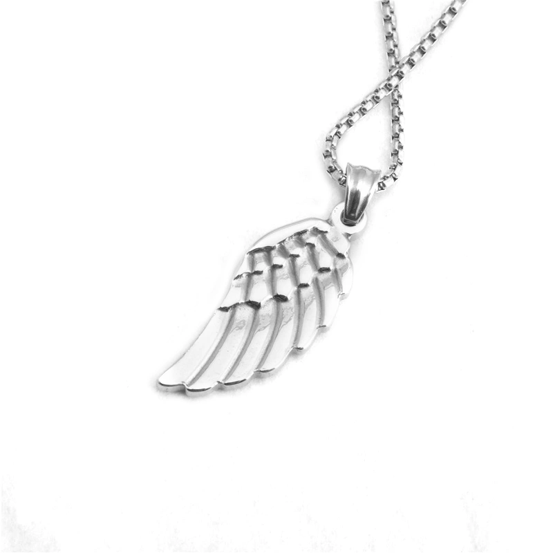 Wing titanium steel pendant