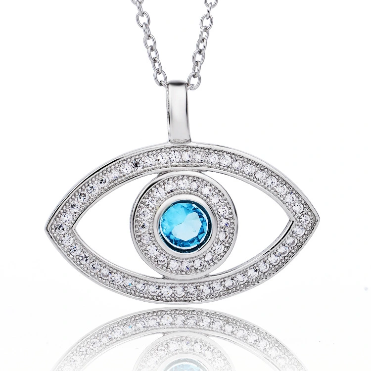 Devil's Eye Diamond Pendant Diamond