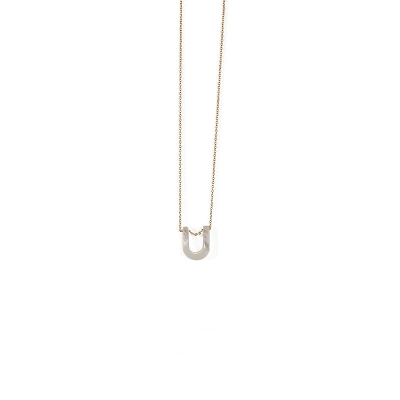 Simple French Retro Style Temperament ins Cold Wind Clavicle Chain